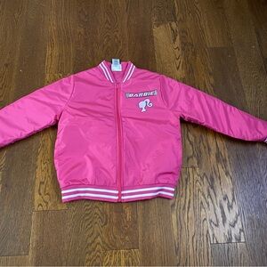 NWT - Girls Barbie bomber jacket